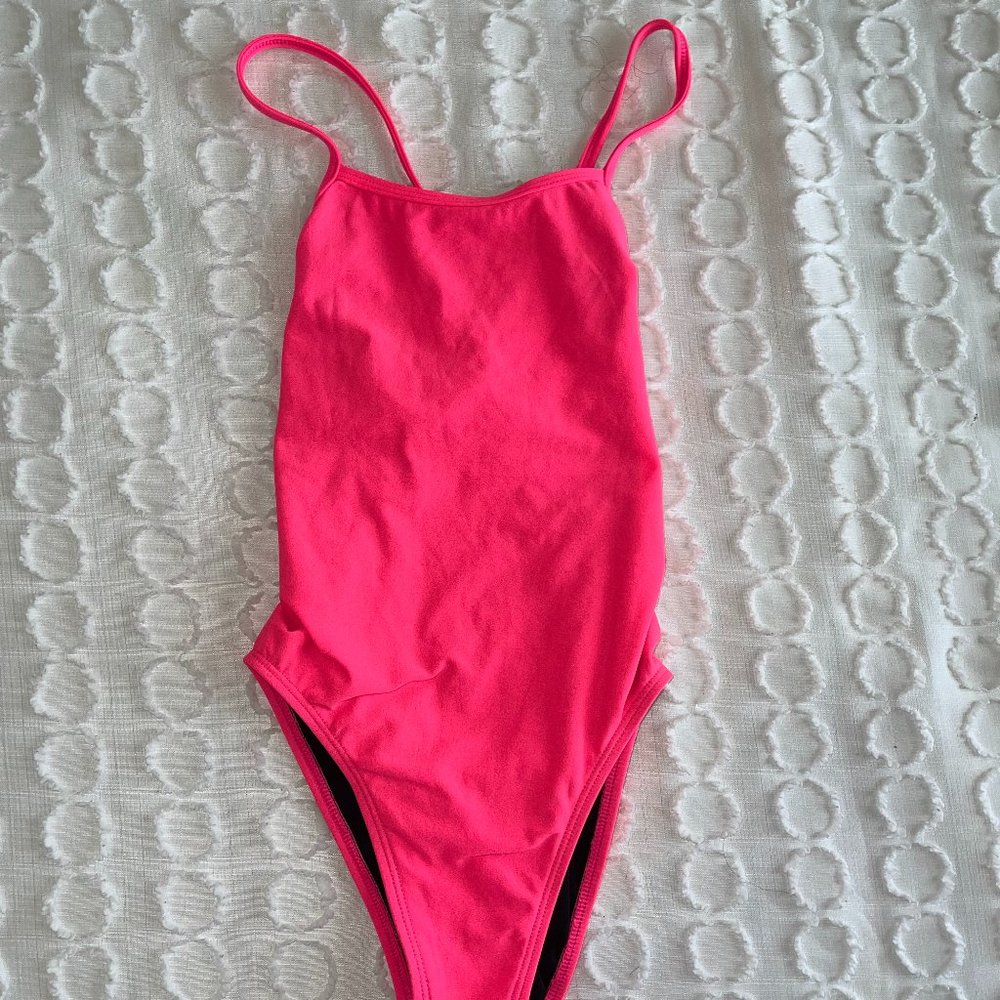 Jolyn Pink One Piece Swimsuit